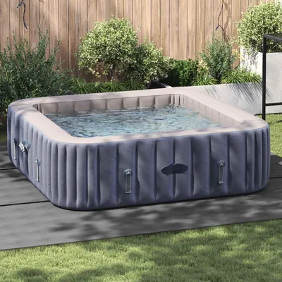 Produktbild von Möbel Bodenfolie für Pools Hellgrau 396 x 396 x 0,1 cm Vliesstoff - Poolzubehör &44743