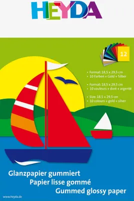 Zdjęcie produktu dla 10XHeyda 204875306 Glanzpap. Mappe sort