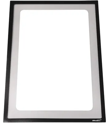 Produktbild von Infotasche magnetisch für DIN A4 312x225mm VE=5 Stück schwarz
