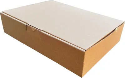 Produktbild von 10x Faltkarton 350x250x80 mm DHL Kleinpaket sehr stabile Faltschachtel  Braun