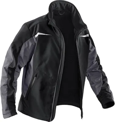 Produktbild von Kübler Softshell Jacke schwarz/anthrazit Gr. XL