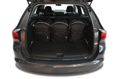 Produktbild von Opel Astra Tourer 2016-2021 Kofferraumtaschen Set 5 Stk