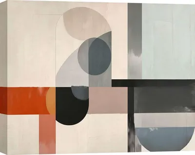 Productafbeelding van Abstracte moderne canvaskunst - Peter Winkel - Be Boppin' - 60 x 40 cm