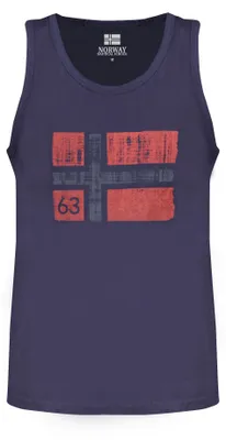 Produktbild von NORWAY 1963 Herren TANKTOP Blau 845919_BLBLU : Größe - M Größe: M
