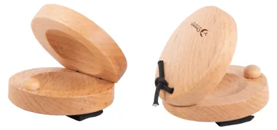 Produktbild von Classic World Edu Handinstrument aus Holz, Kastagnette