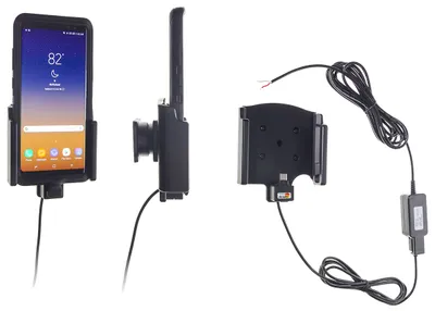Produktbild von Brodit Gerätehalter 727021 mit Ladefunktion - für Smartphones - Samsung Galaxy Note 8