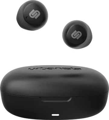 Productafbeelding van Urbanista Lisbon, True Wireless Stereo (TWS), geschikt voor telefoongesprekken/muziek, frequentiebereik 20 - 20000 Hz, hoofdtelefoon, zwart