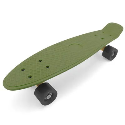 Immagine prodotto di 7-Brand Pennyboard Colore oliva Cuscinetti ABEC-7, polipropilene