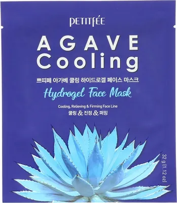Produktbild von Petitfee - Agave Cooling Hydrogel Face Mask, 32g