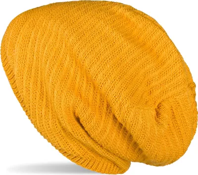 Produktbild von styleBREAKER Uni Strick Beanie Mütze mit Thermo-Fleece Innenfutter, Einfarbige Winter, Uni Strickmütze 04024176