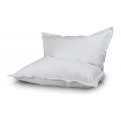 Obrázek produktu pro sedací vak Polyester M Cushion Sack Pouffe - Měkký a pohodlný - Barva: bílá