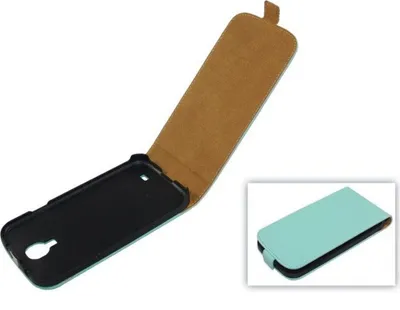 Produktbild von Tasche (Flip Slim) für Samsung I9500 Galaxy S4 hellblau