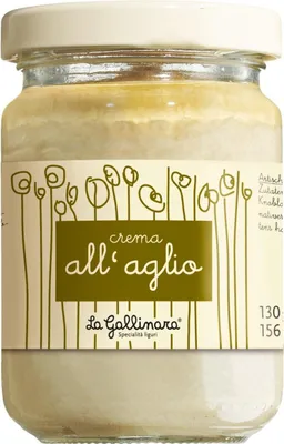 Produktbild von La Gallinara Crema all`Aglio / Knoblauchcreme 130 gr.
