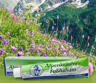 Produktbild von Alpenkräuter-Fußbalsam, 200 ml