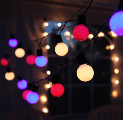 Produktbild von Best Season LED-Party Light, 20-teilig LED, Farbe bunt, Kabel schwarz, outdoor, 476-22