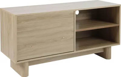 Image de Meuble TV 120 cm scandinave bois clair - Oviala Bowy