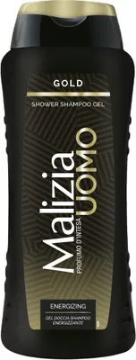 Produktbild von MALIZIA UOMO GOLD - Duschgel & Shampoo 2in1 250ml