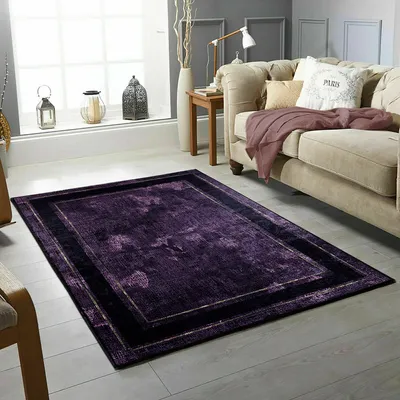 Zdjęcie produktu dla Conceptum Hypnose, Woopamuk022, Teppich (80 x 120), 70% BAUMWOLLE / 30% POLIESTER, liliowy, 80 x 120 cm