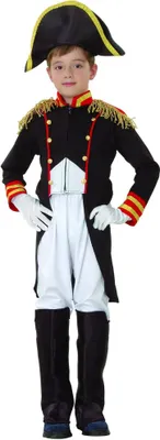 Produktbild von Napoleon Kostüm für Kinder S 4-6 Jahre (110-120 cm)