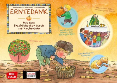 Produktbild von Erntedank. Kamishibai Bildkartenset.
