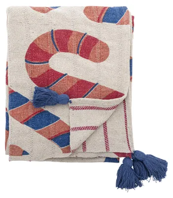 Produktbild von BLOOMINGVILLE | Candice Decke, Bunt, Mischfasern | L160xW130 cm | 82063314