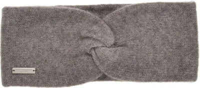Seeberger Edles Stirnband aus reinem Cashmere in braun
