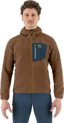 Produktbild von Karpos Moiazza Retro´ Fleece Mit Durchgehendem Reißverschluss Braun S Herren Braun S