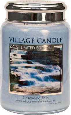 Produktbild von Village Candle Duftkerze im Glas Cascading Falls 602g