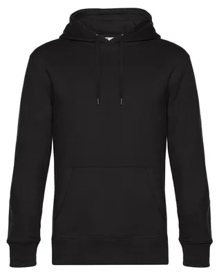 Image de B&C - Sweat à capuche « König », homme FK147 (XL) (noir pur)