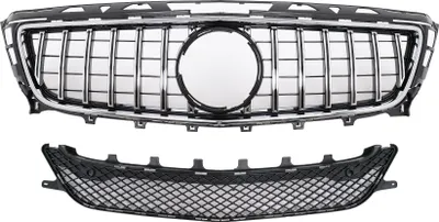 Image de Grille de calandre pour Mercedes CLS W218 C218 X218 2011-2014 GT-R look Panamericana Chrome
