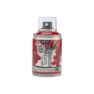 Immagine prodotto di Pébéo Decospray vernice acrilica spray, 100 ml, rosso lucido