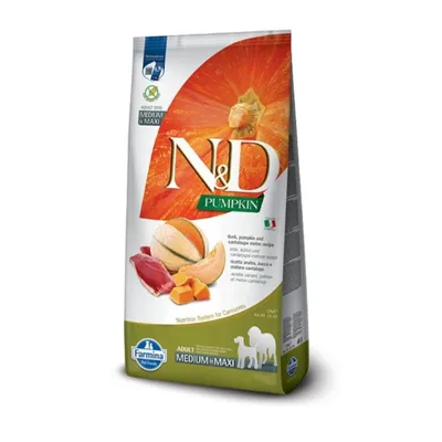Obrázok produktu pre Farmina N&D dog PUMPKIN (GF) adult medium & maxi, duck & cantaloupe 12 kg