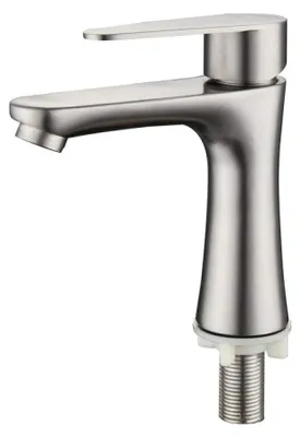 Produktbild von Spülmaschinenfester, kaltwasserführender Wasserhahn aus Edelstahl