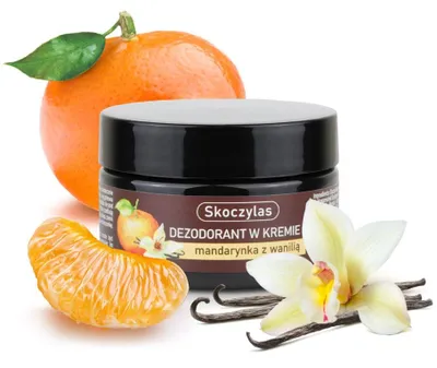 Zdjęcie produktu dla Dezodorant w kremie mandarynka z wanilią SKOCZYLAS