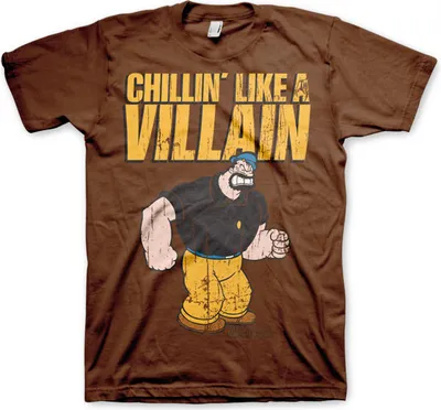 Produktbild von ChillinLike A Villain T-Shirt - Small - Brown