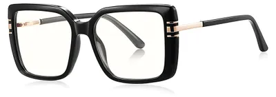 Zdjęcie produktu dla Techsuit Anti-Blue Light PC Okulary do komputera TR90 PC, AC - czarne
