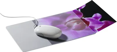 Produktbild von DURABLE Mouse Pad PLUS extraflach rechteckig, 574719 transparent