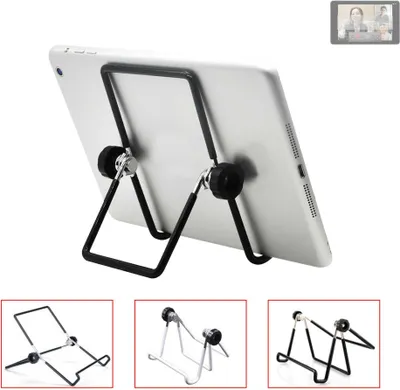 Produktbild von K-S-Trade Tablet-Ständer Tablet-Halterung Tablet-Aufsteller kompatibel mit Huawei MatePad 2022 Wi-Fi faltbarer Tischständer Tablet Halterung