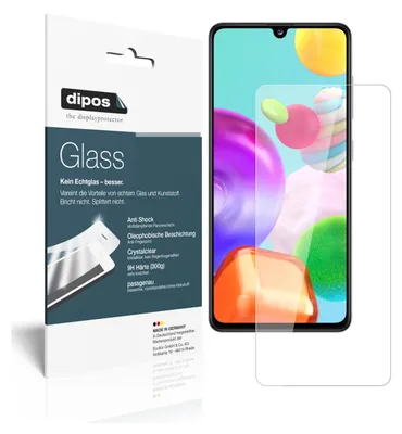 Obrázek produktu pro 1x ochranná fólie pro Samsung Galaxy A41 - anti-shock 9H fólie dipos Glass plastové sklo