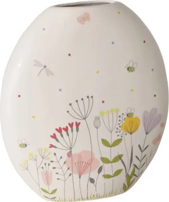Produktbild von Blumenvase FLORINA, Blumenmuster, 31 cm