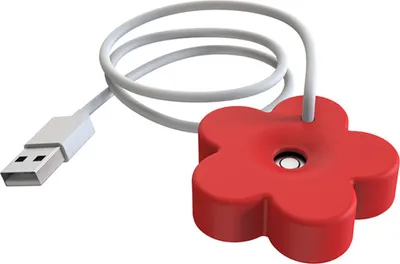 Produktbild von Mini -Luftbefeuchter USB -Desktop tragbare Ultraschall -Zerstäuber -Feuchtigkeitsprühgerät für zu Hause rot