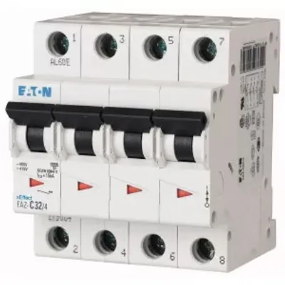 Immagine prodotto di Interruttore automatico Eaton, 1,6 A, 4p, caratteristica: B 279022