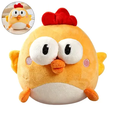 Produktbild von Interaktives Plüschtier Küken Musikspielzeug Baby Krabbeln Bewegung 48 Melodien Aufnahmefunktion USB wiederaufladbar