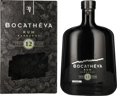 Image de Bocathéva 12 Years Old Rum of Barbados 45% Vol. 0,7l en boîte cadeau