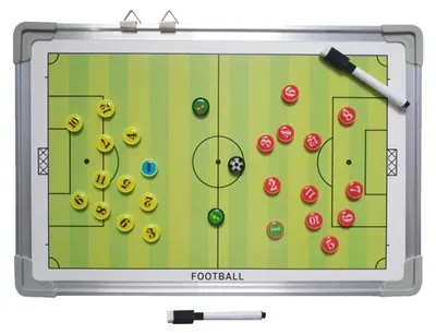 Image de Tableau blanc pour football, avec 2 marqueurs