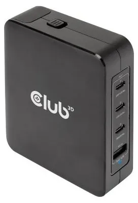Produktbild von CLUB3D CAC-1917, Drinnen, AC, 28 V, Schwarz