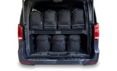 Obrázok produktu pre Tašky do kufra MERCEDES-BENZ EQV LONG 2020+ 7ks KJUST
