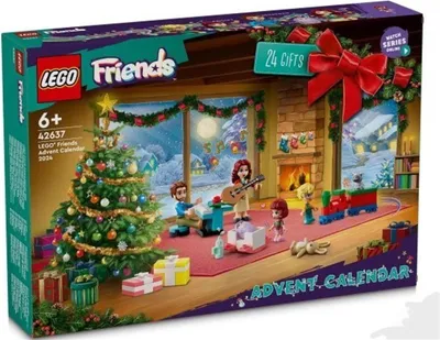 Obrázok produktu pre LEGO Friends Adventný kalendár 2024, Stavebnica, 6 rok / roky, Plast, 272 kusov, 391 g