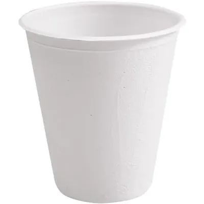 Image de NATUREStar 401100Kaffeebecher 200 ml Ø 80 mm Zuckerrohr weiß