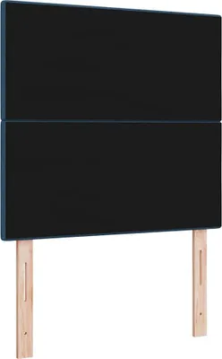 Produktbild von vidaXL Höhenverstellbares Kopfteil mit Kopfteil Blau 100 cm Stoff